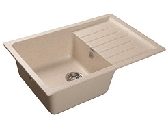 Granfest Мойка кухонная Practic GF-P760L Песочный – фотография-2